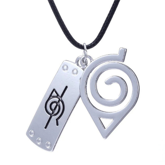 Leaf Village Logo Pendant Necklace | Naruto