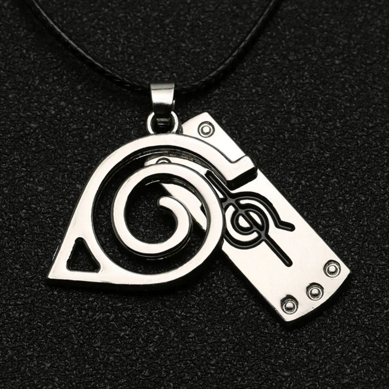 Leaf Village Logo Pendant Necklace | Naruto