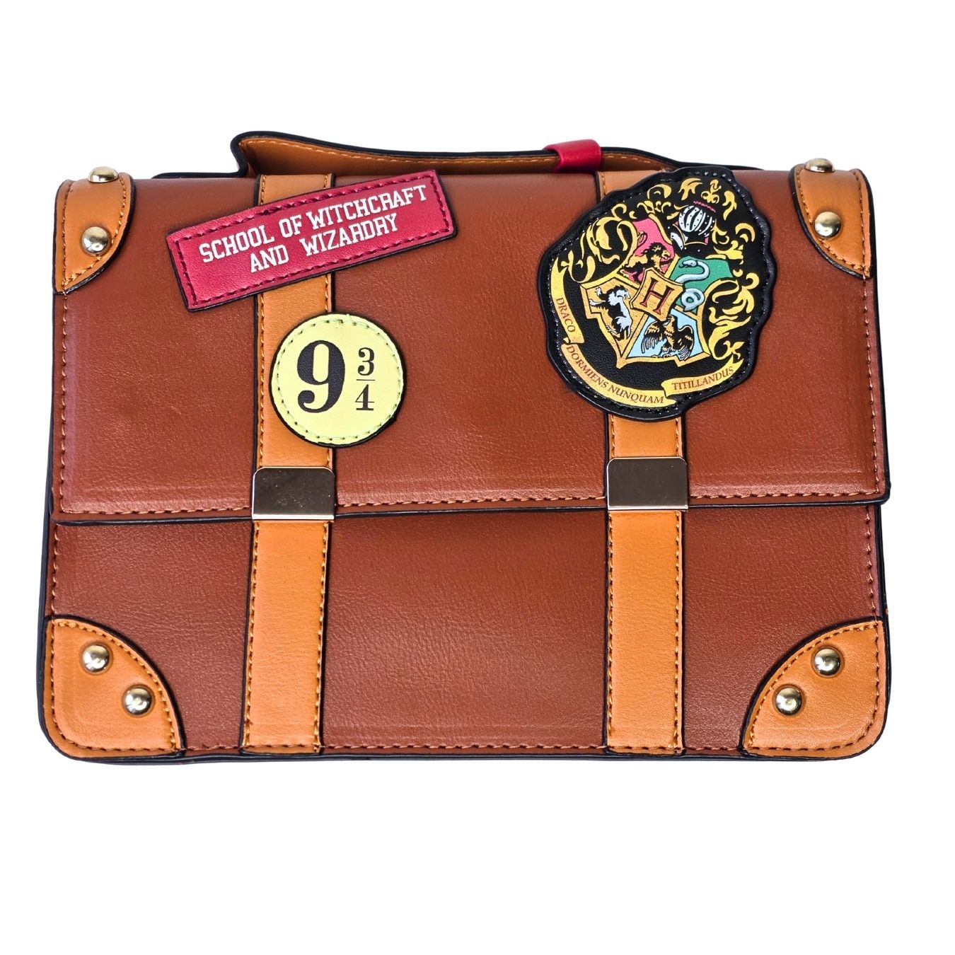 Hogwarts Crest - Unisex Faux Leather Bag | Harry Potter
