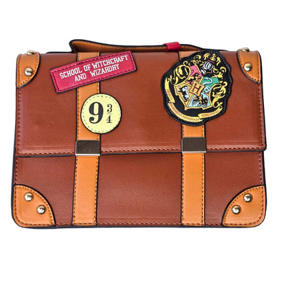 Hogwarts Crest - Unisex Faux Leather Bag | Harry Potter