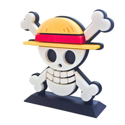 luffy-jolly-roger-tabletop logo-one-piece 