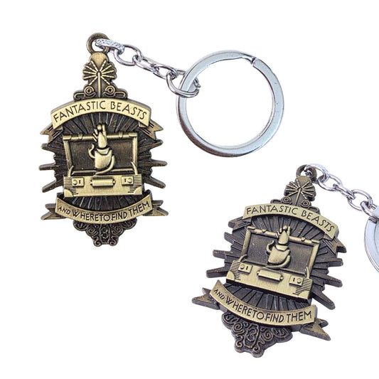 Fantastic Beasts - Metal Keyring | Harry Potter