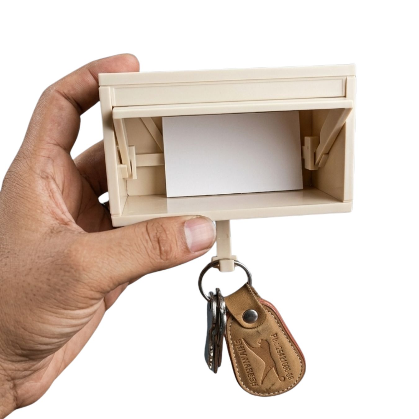Car Garage Keychain Holder (15 x 10 x 6) (select colour)