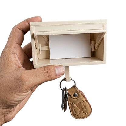 Car Garage Keychain Holder (15 x 10 x 6) (select colour)