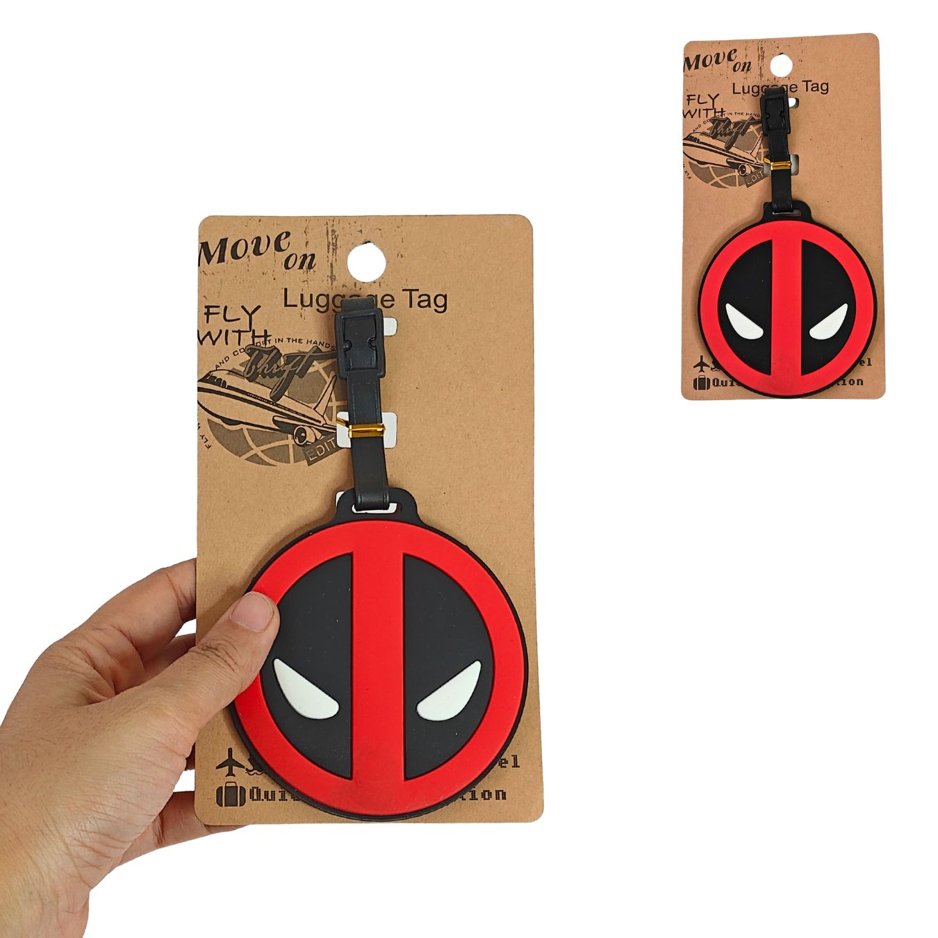 Superheroes Luggage Tag (2 x 4 inches) (select variant)