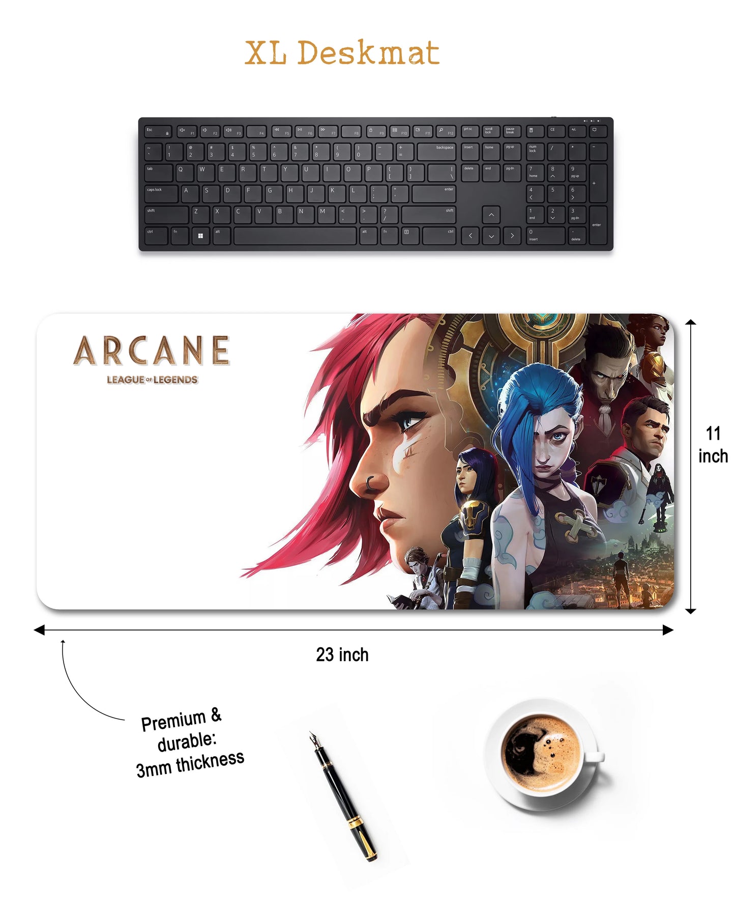 Arcane - XXL Deskmat (60x28 cm)