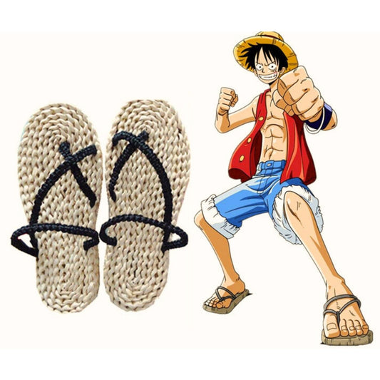 Luffy Straw Slippers (26 cm) | One Piece