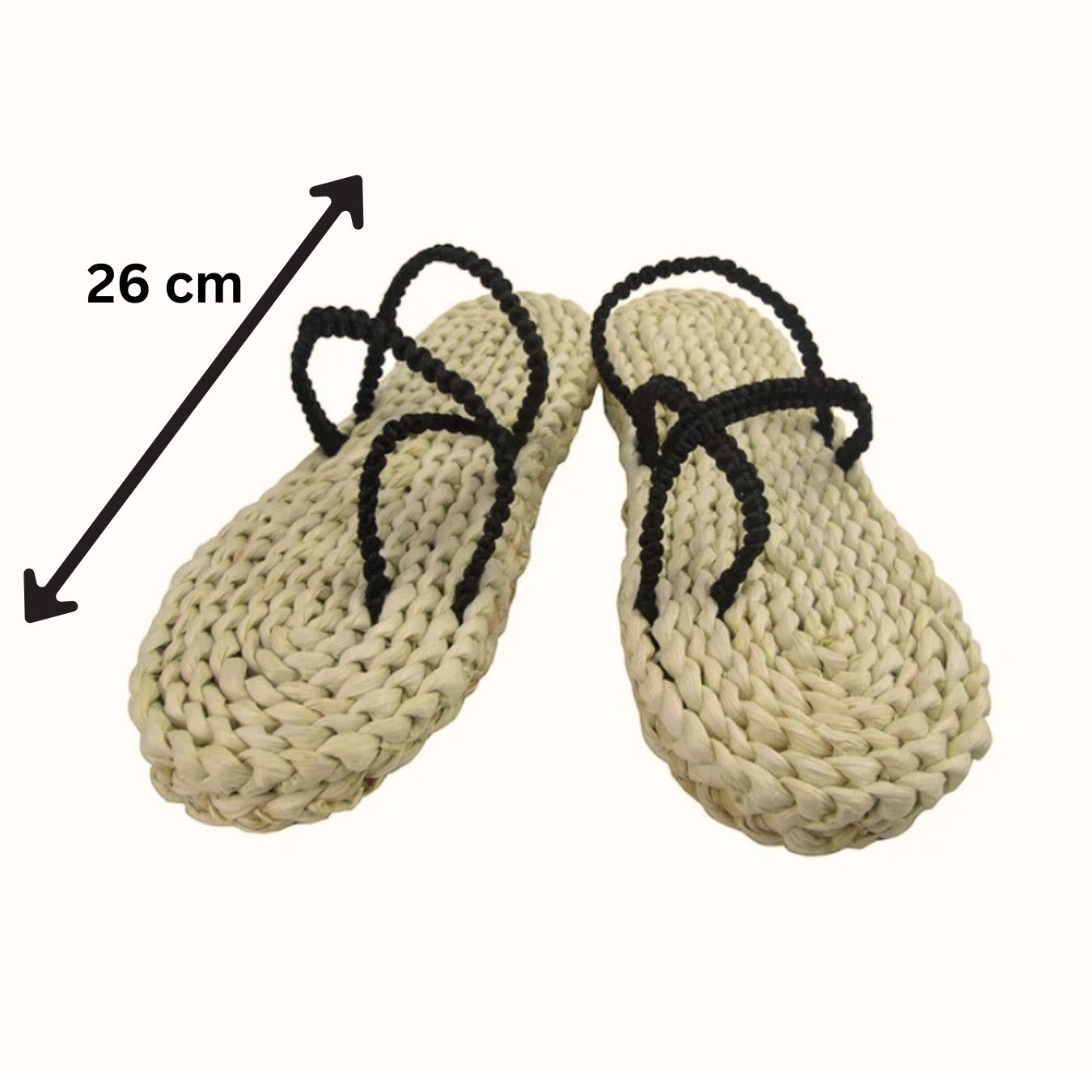 Luffy Straw Slippers (26 cm) | One Piece