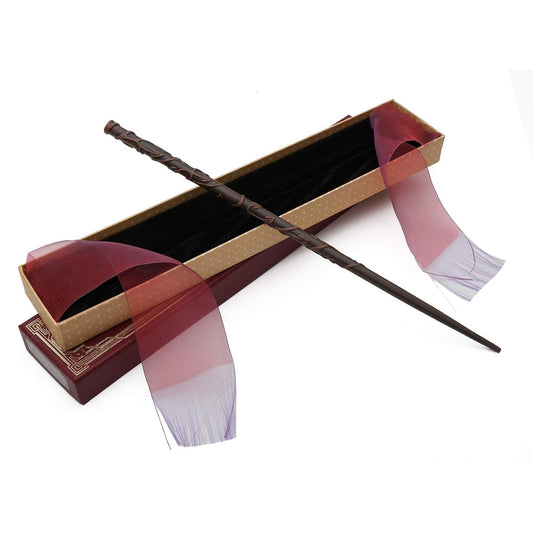 Hermione's Wand (36 cm) -  Premium Polyresin & Metal - with gift box