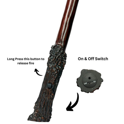 Fire Wand | Harry Potter (40 cm) - Shoots Fire