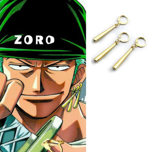 Zoro Triple Earrings | One Piece
