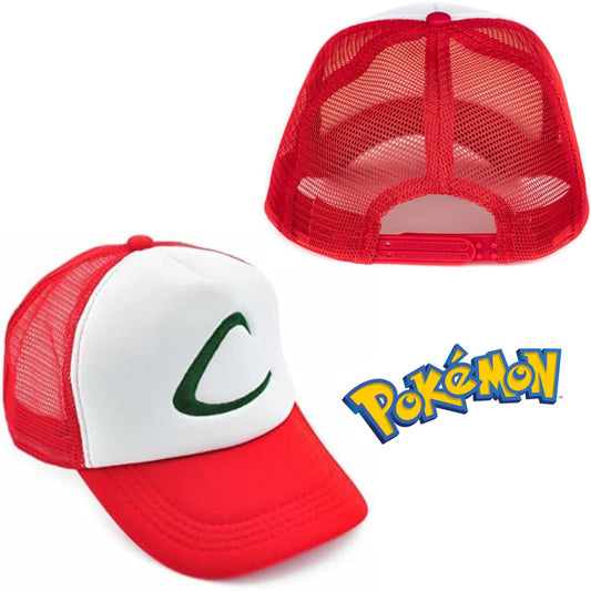 ash ketchum tainers hat for adults teens 19*8 cm pokemon
