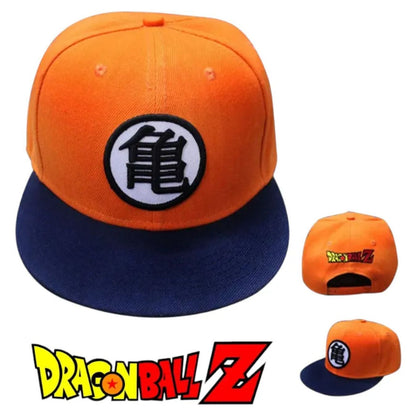 Dragon Ball Z Goku Kame Symbol Snapback Cap (size - fit for adults)