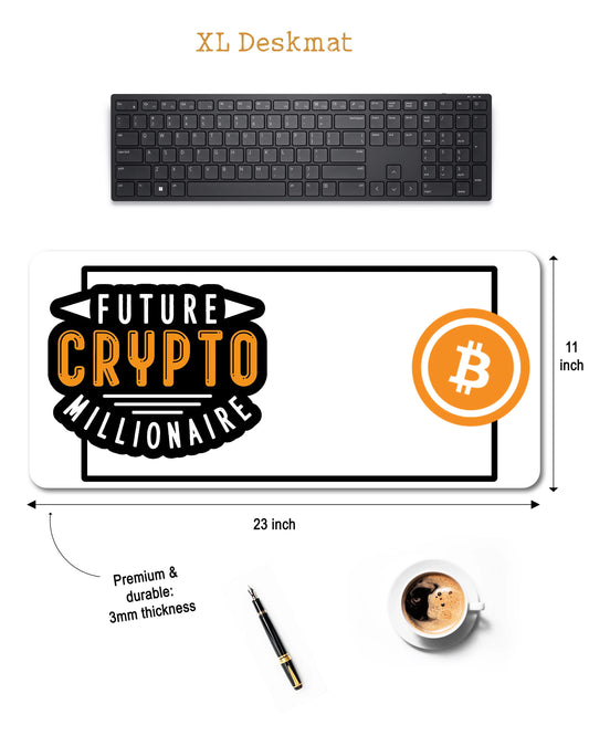 Crypto - XXL Deskmat (60x28 cm)