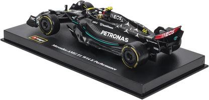 Mercedes-AMG F1 W4 Performance - 44 Lewis Hamilton (With Acrylic Case) | 1/43 scale Alloy Die Cast Replica Model Car | Brand - Burago