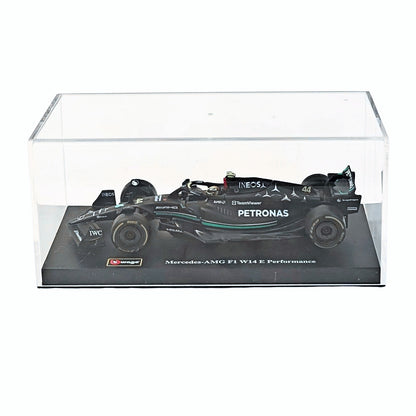 Mercedes-AMG F1 W4 Performance - 44 Lewis Hamilton (With Acrylic Case) | 1/43 scale Alloy Die Cast Replica Model Car | Brand - Burago