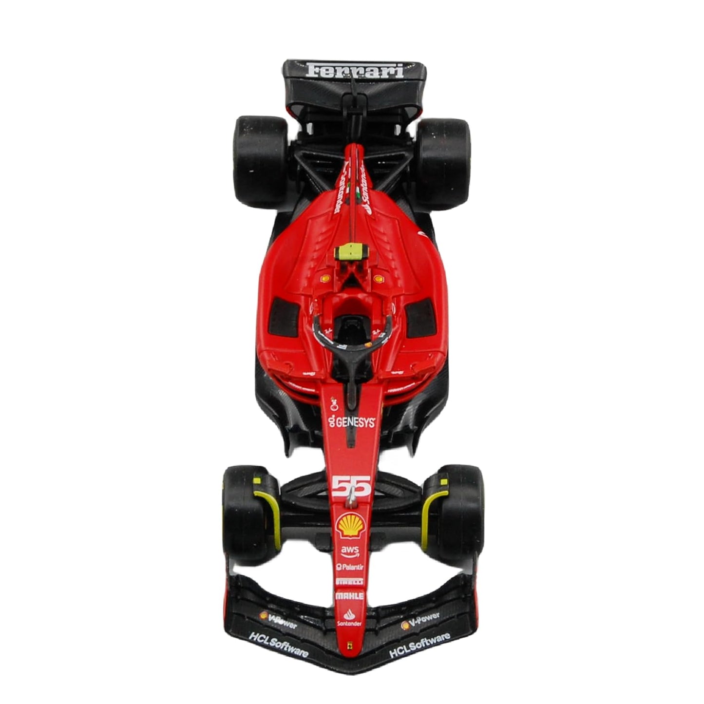 SF-24 - 55 Carlos Sainz | 1/43 scale Alloy Die Cast Replica Model Car | Brand - Burago
