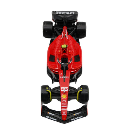 SF-24 - 55 Carlos Sainz | 1/43 scale Alloy Die Cast Replica Model Car | Brand - Burago