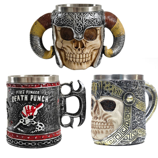 Gothic Inner Steel Cup Collectible Mugs (450 ml) (select variant)