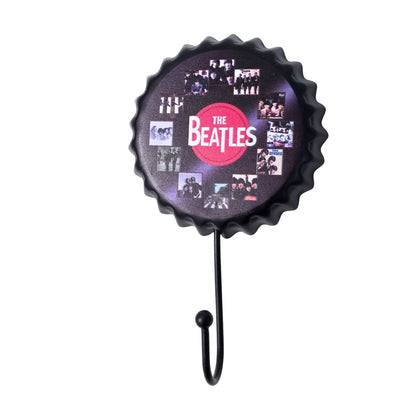 Bottle Cap Shaped Metal Wall Hangers (17 cm) for Wall Hangings, Coats, Towels etc.