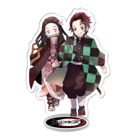 Tanjiro and Nejuka - Acrylic Standee (15 cm) | Demon Slayer