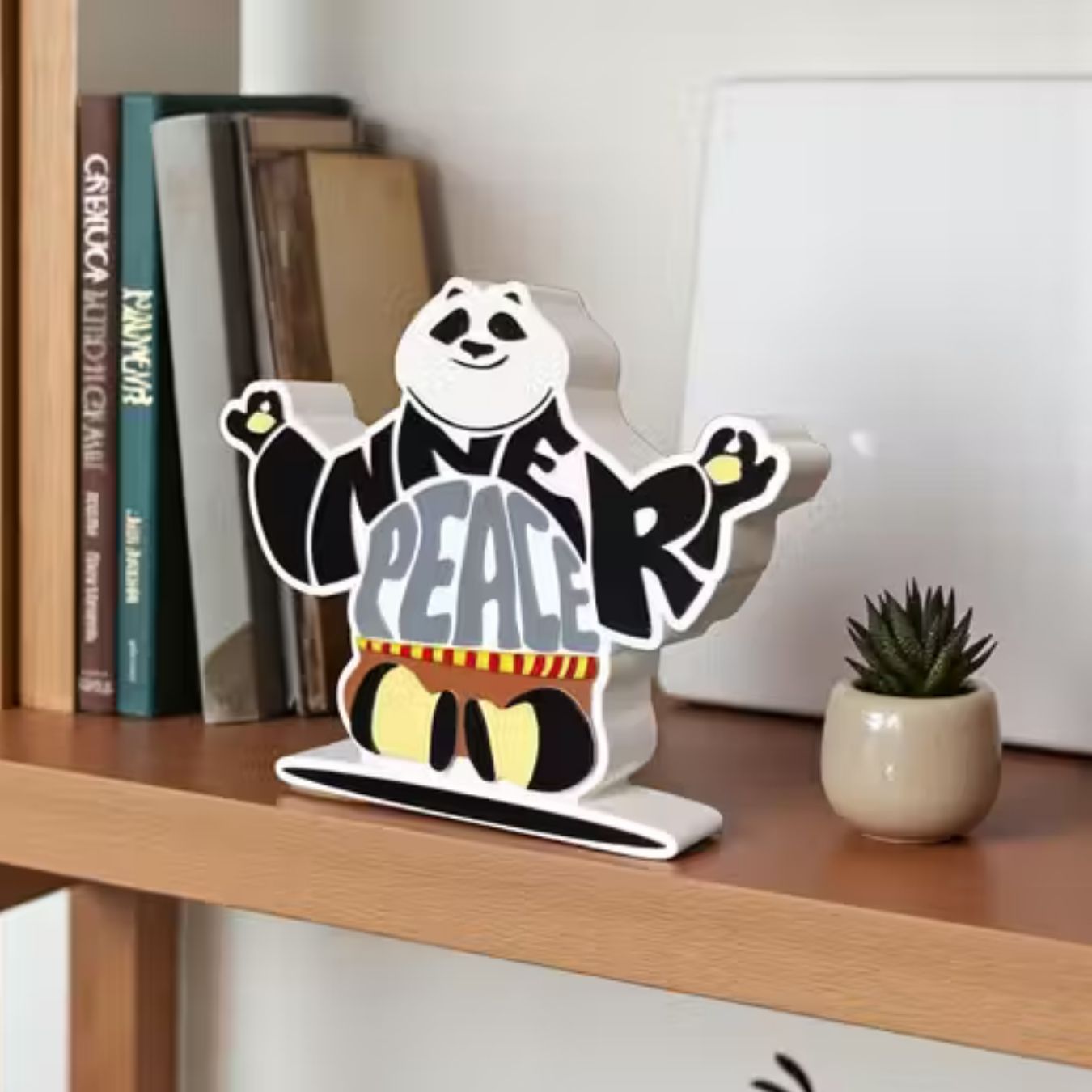 Po Inner Peace 3D Tabletop / Wall Hanging | Kung Fu Panda