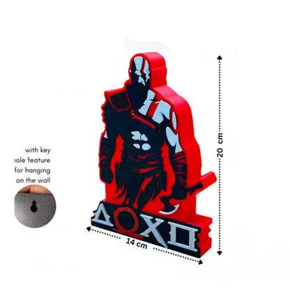 Kratos 3D Gaming Logo Tabletop / Decor | God of War
