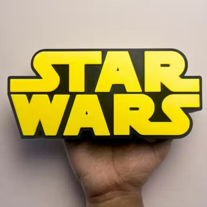 Star Wars 3D Logo Tabletop / Wall Hanging