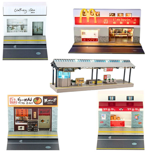 Car Dioramas (select variant from menu)