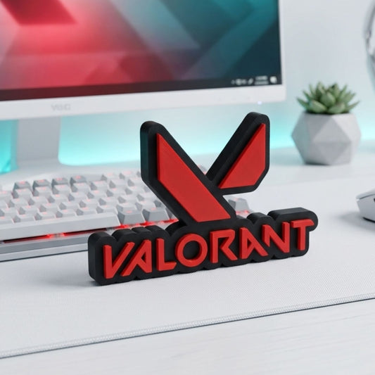 Valorant Tabletop Logo (15x10x2 cm)