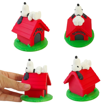 Snoopy Thinking on Hut (9*7*7 cm) | The Peanuts