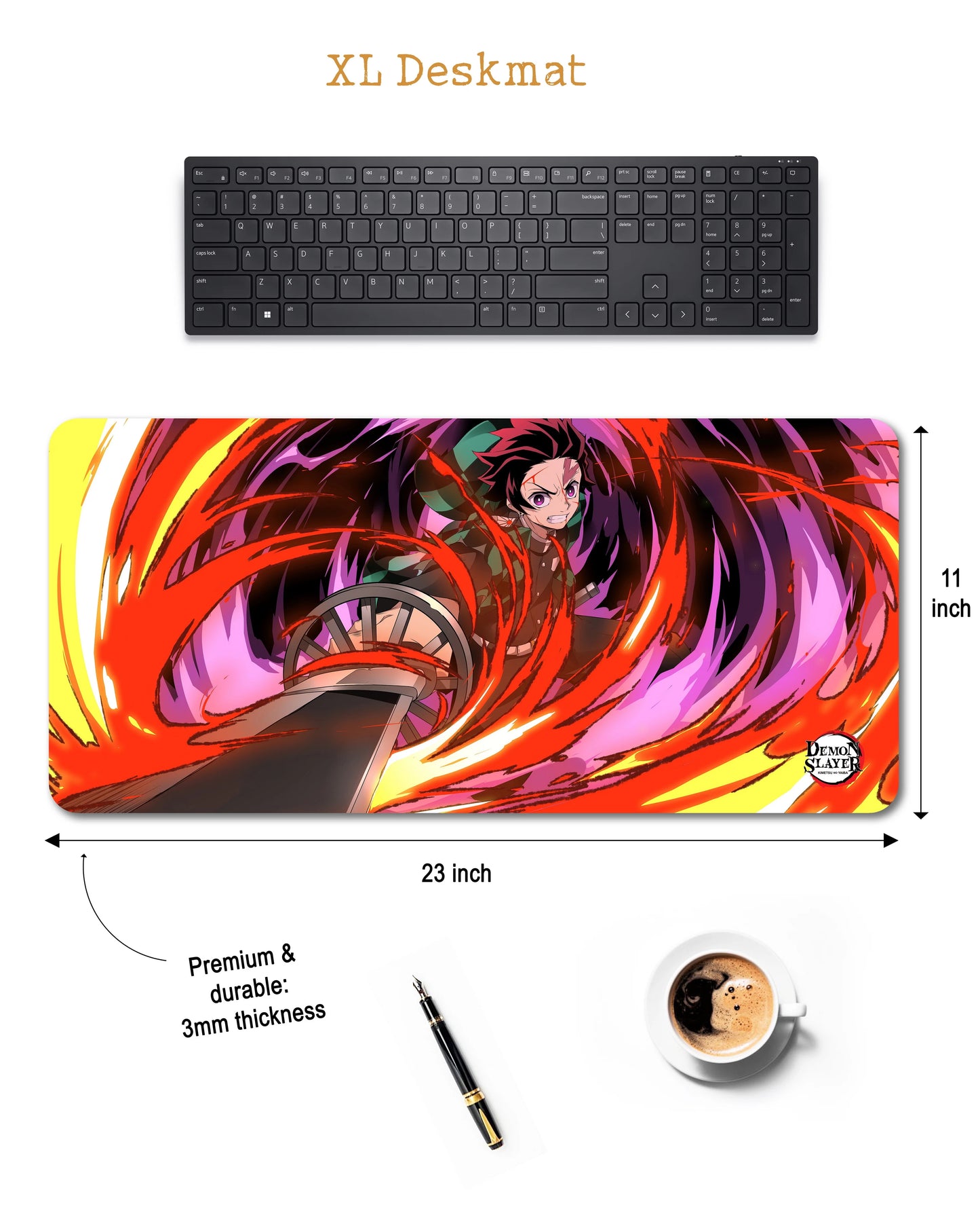 Demon Slayer - XXL Deskmat (60x28 cm)