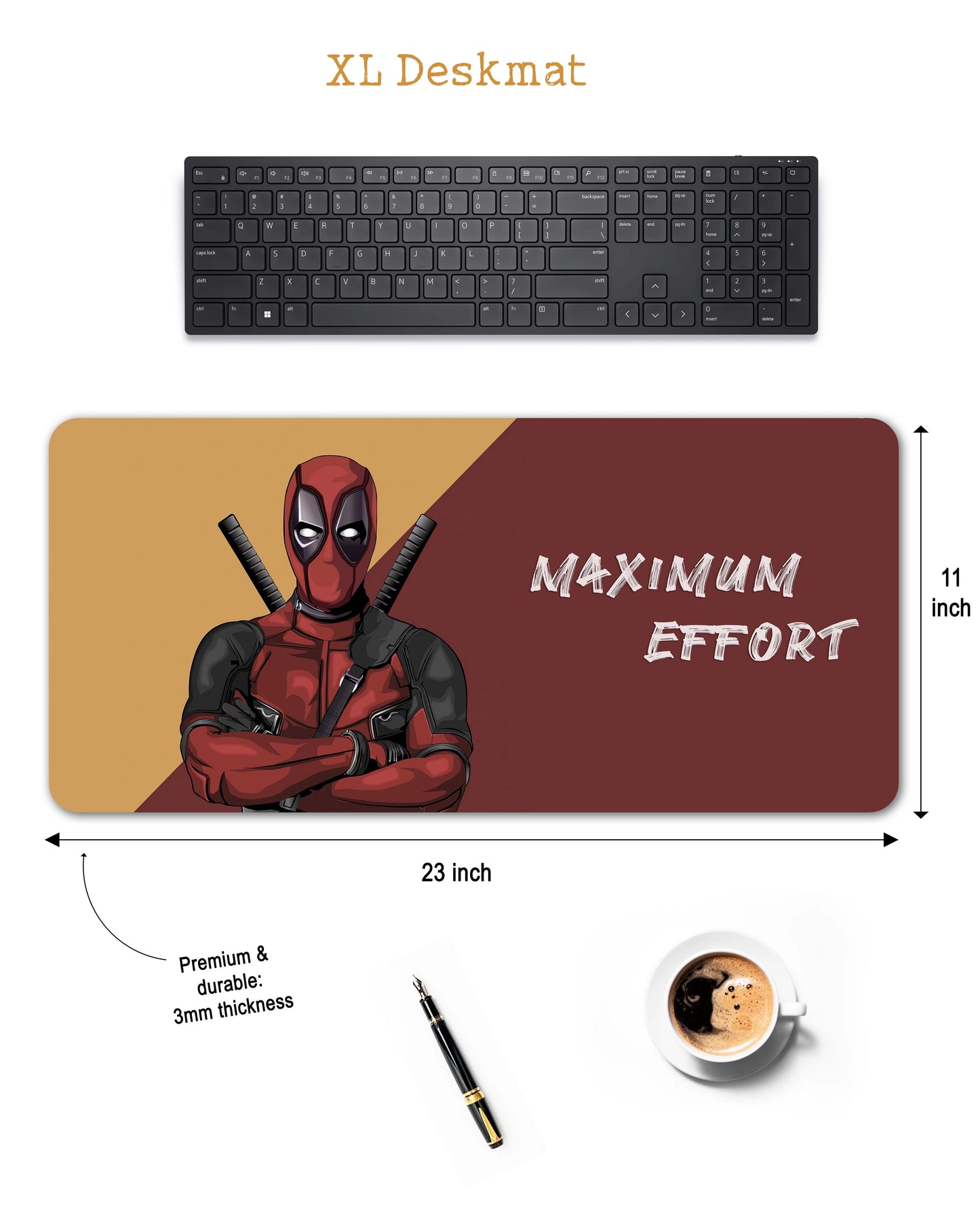 Deadpool - XXL Deskmat (60x28 cm)