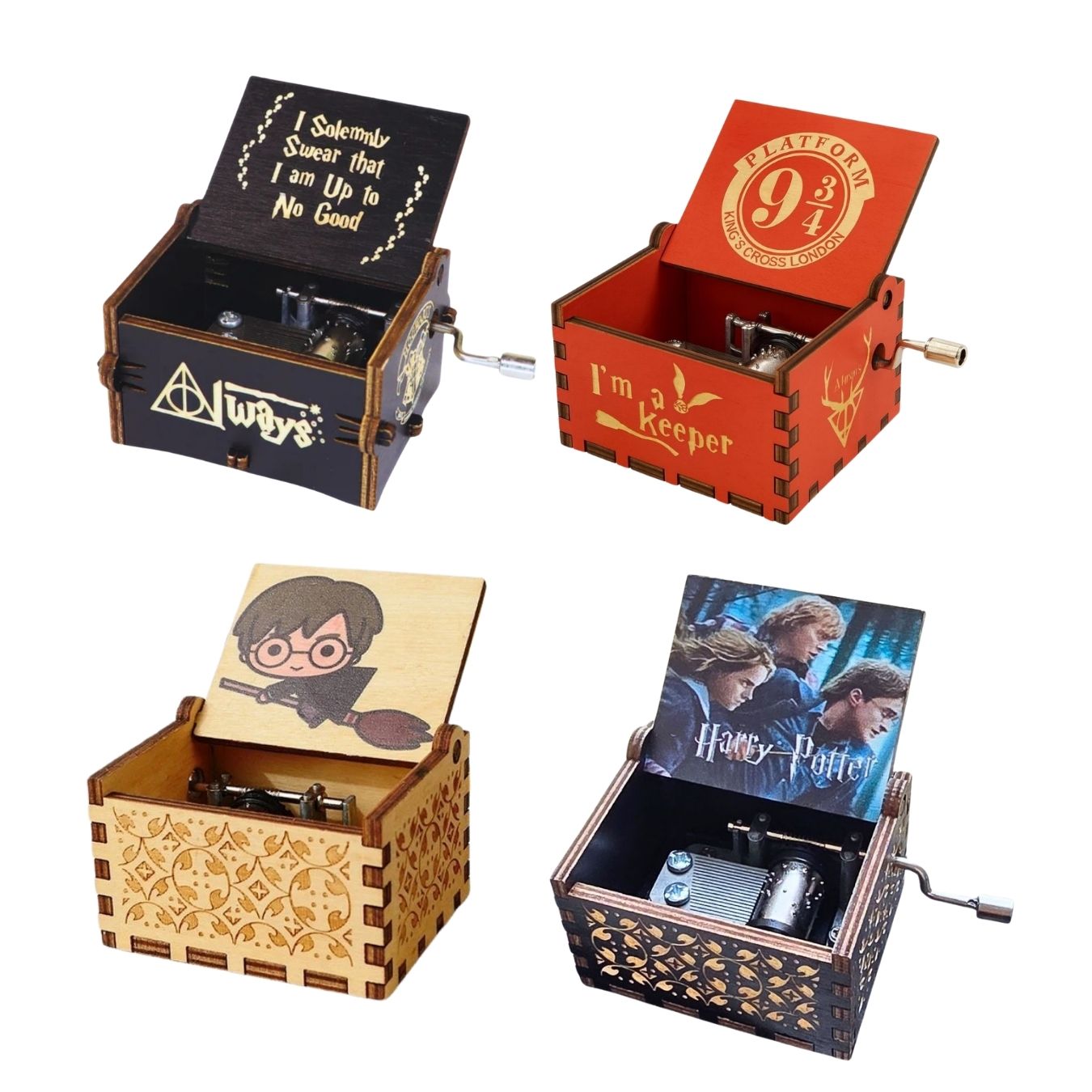 Harry Potter Music Box - Plays the Harry Potter Theme (select variant from menu)