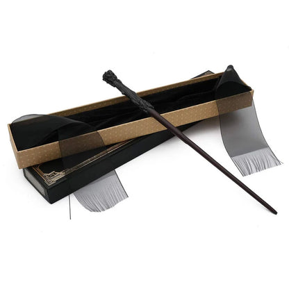 Wizarding Wands (35 cm) - Premium Polyresin & Metal (with gift box)