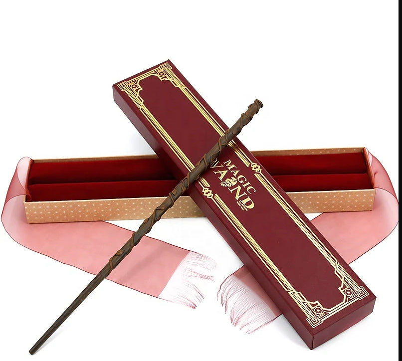 Wizarding Wands (35 cm) - Premium Polyresin & Metal (with gift box)
