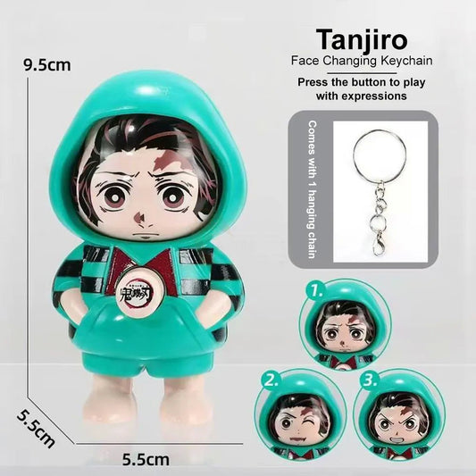 Tanjiro - Face Changing Keyring