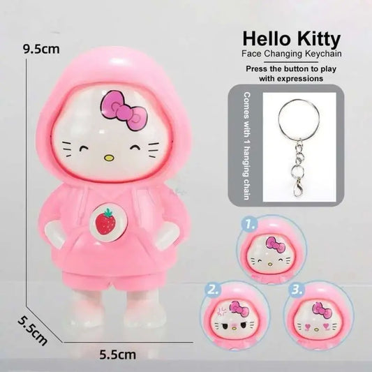 Hello Kitty - Face Changing Keyring
