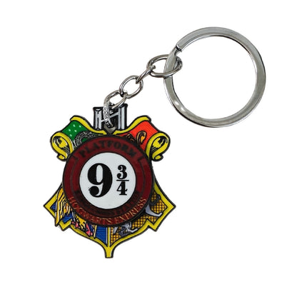 Harry Potter - Rotating Metal Keyring (select variant from menu)