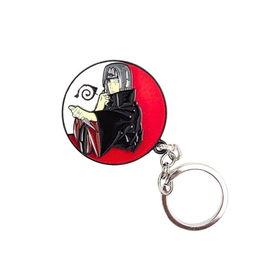 Itachi |  Naruto - Rotating Metal Keyring (5 cm)