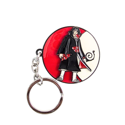 Itachi |  Naruto - Rotating Metal Keyring (5 cm)