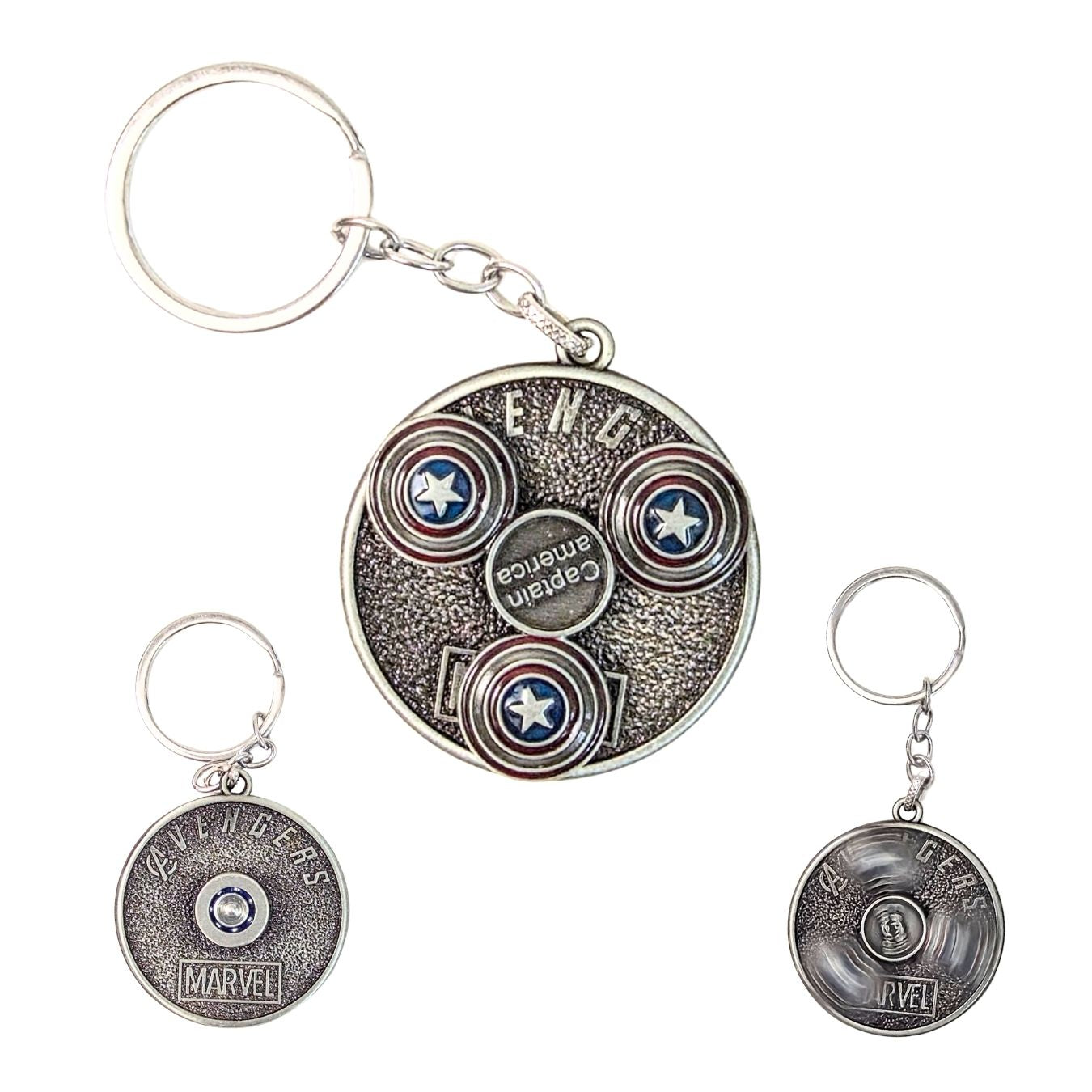 Avengers  - Rotating Metal Keyring (5 cm)