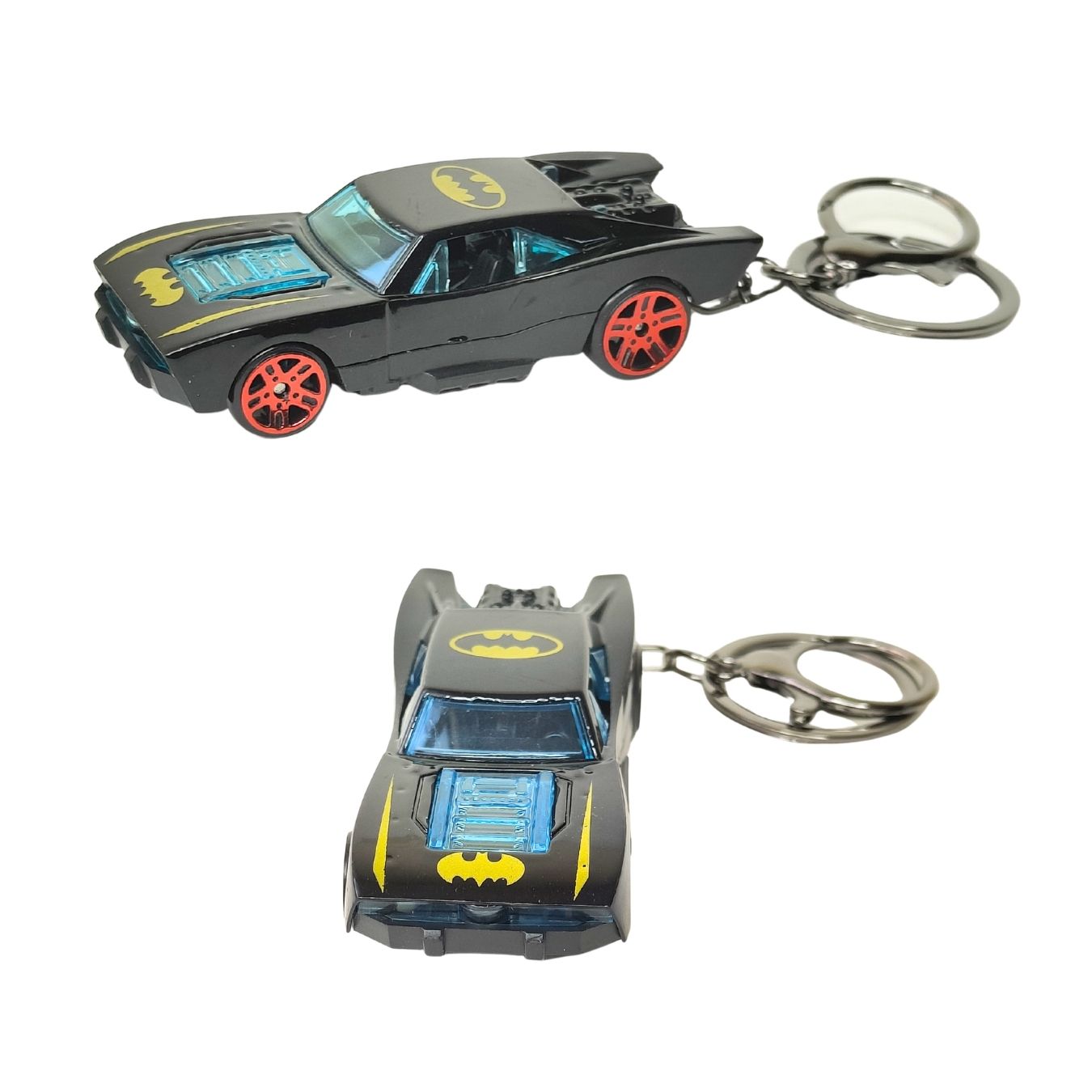 Batmobile with Wheels (select variant) | Batman - Metal Keyring (7 cm)