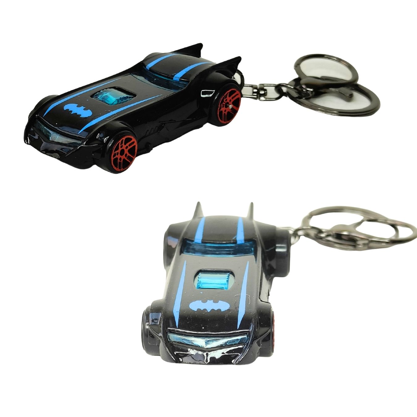Batmobile with Wheels (select variant) | Batman - Metal Keyring (7 cm)