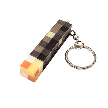 Minecraft LED Torch - Keyring (6 cm)