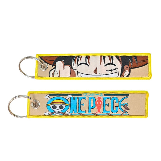 Luffy - One Piece | Double Sided Woven Keychain (13 cm)