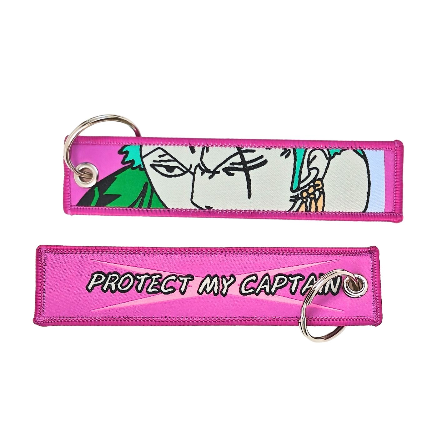 Zoro - One Piece | Double Sided Woven Keychain (13 cm)