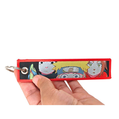Naruto | Double Sided Woven Keychain (13 cm)