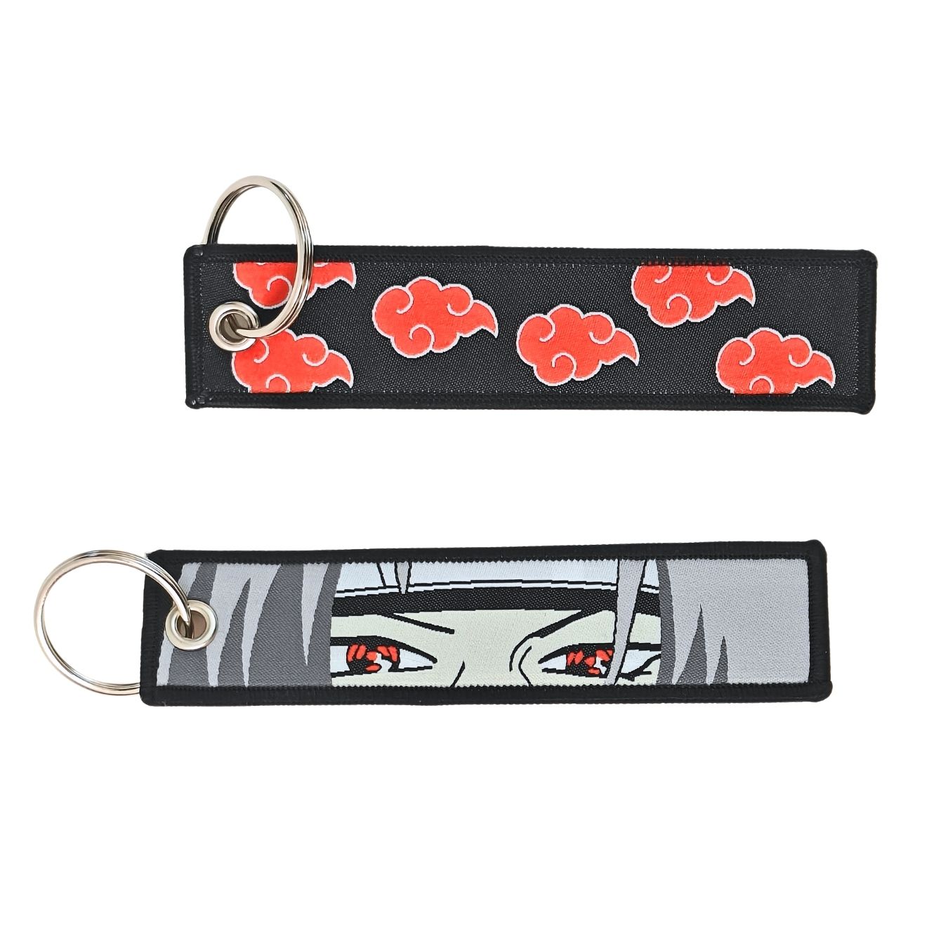 Itachi- Akatsuki - Naruto | Double Sided Woven Keychain (13 cm)