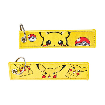 Pikachu - Pokemon | Double Sided Woven Keychain (13 cm)opy)